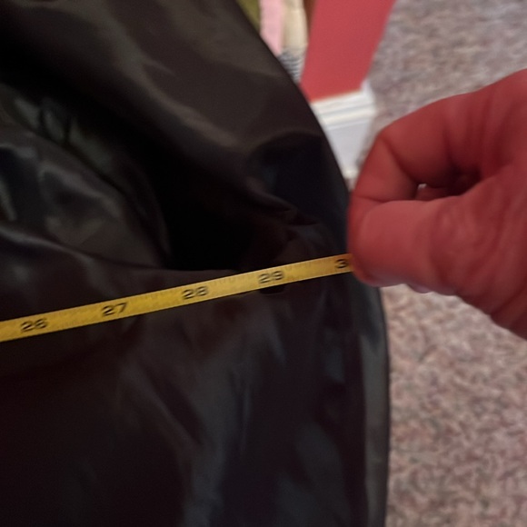 Liz Claiborne Black Wool Coat with Hood - Picture 4 of 4